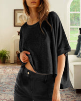 Soft Everyday Oversized Solid T-Shirt
