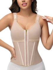 Waist Trainer Shaper Vest with Built-in Bra
