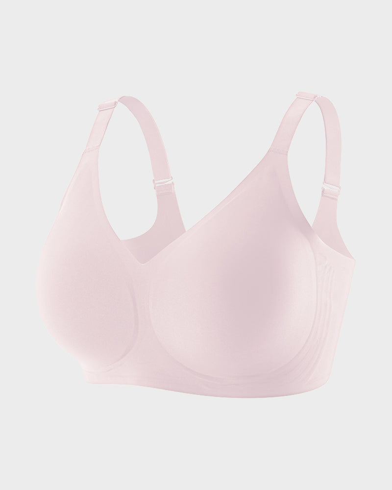 Women Comfortable Push Up Wireless Seamless Full Coverage Jelly Bra